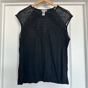 H&M Black Lace Women's Top